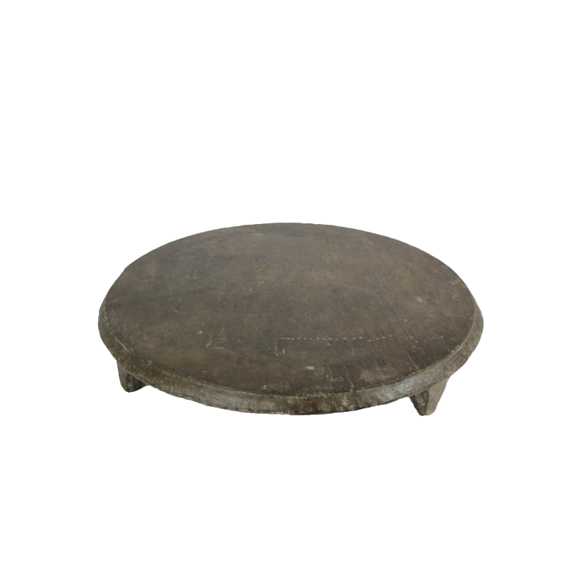 Base ronde en pierre