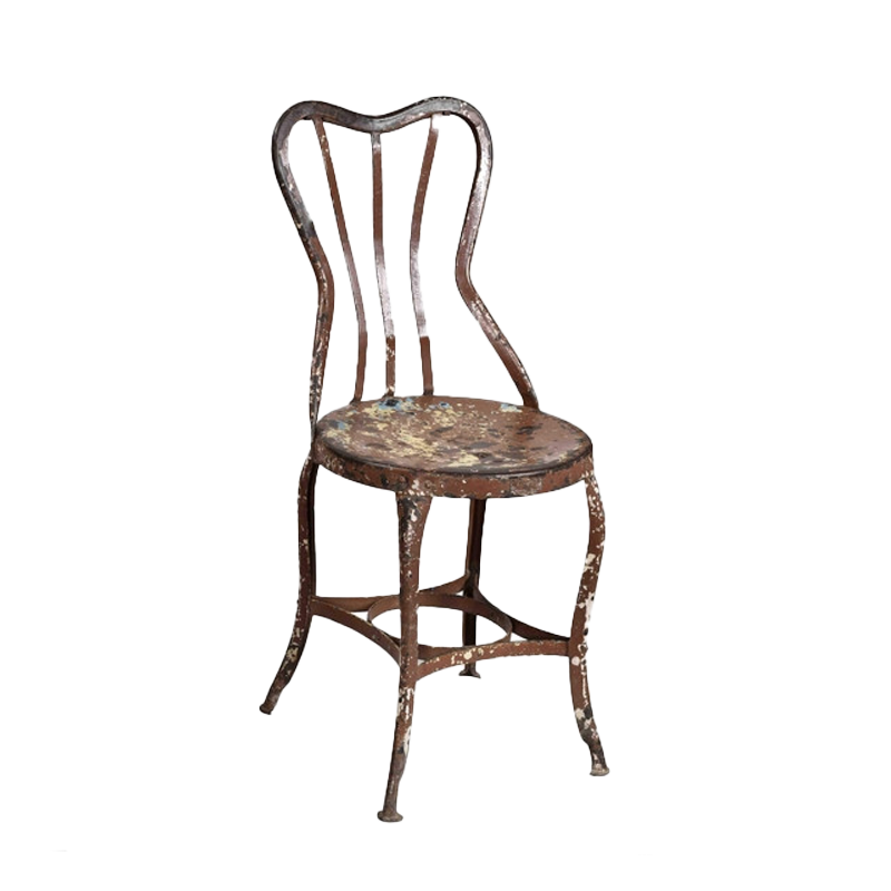 Chaise de jardin en fer