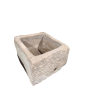 Rectangular stone basin 17th century