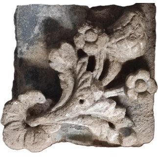 Paire de petits panneaux décoratifs XVIIème siècle