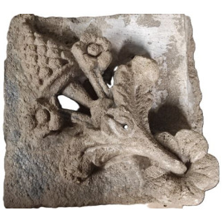 Paire de petits panneaux décoratifs XVIIème siècle