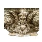 Pair of wall mount capitals carved stone in high relief India 14th -15th century