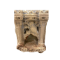 Pierre murale sculptée pour lampe à huile XVIIème siècle