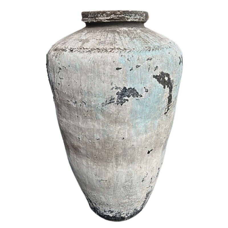 Grande jarre à eau en terre cuite - Fin XIX début XX ème Siècle.