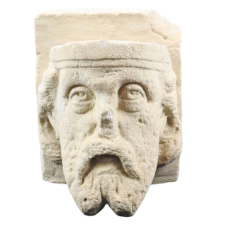 Anthropomorphic modillion 15th century