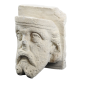 Anthropomorphic modillion 15th century