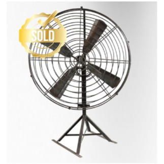 Crank fan on aluminium feet (big size)