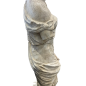Statue fragmentaire féminine acéphale en marbre blanc IIème IIIème siècle après JC