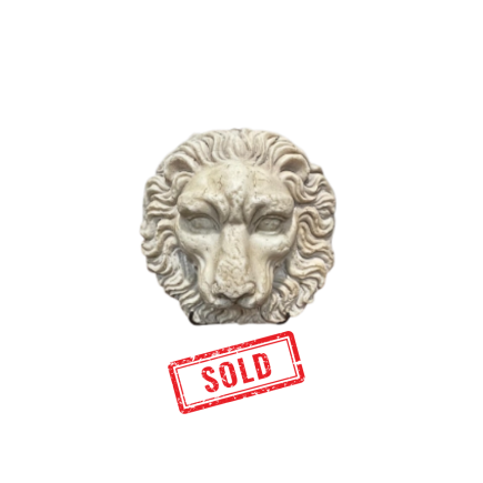 Plaque de fontaine en marbre blanc de Carrare Italie XVIIIème siècle ou antérieur