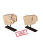 Paire de modillons en pierre sculptée XV ème - XVI ème siècle