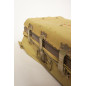 Iron suitcase with tissu cover