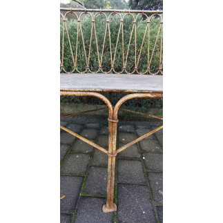 Salon de jardin en fer forgé