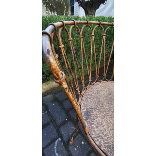 Salon de jardin en fer forgé