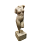 Female Torso in White Marble. 18th Century, or earlier.