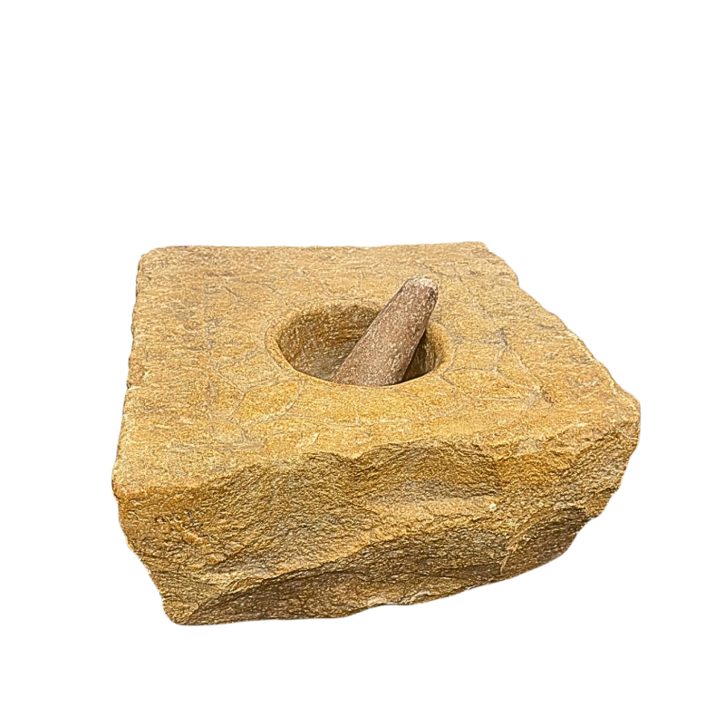 Mortier en pierre marbrière. XVIII ème siècle.