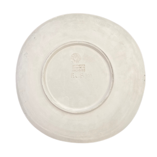 Pablo Picasso – Double Flute Player and Faun (1956) | Madoura Ceramic
