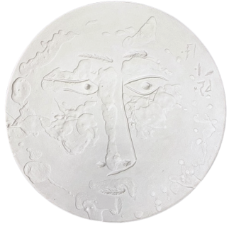 Pablo Picasso – Visage de trois quarts (1965) | Madoura