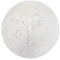 Pablo PICASSO (1881-1973) – MADOURA. VISAGE DE TROIS QUARTS. 1965. Pablo PICASSO (1881-1973) – MADOURA. VISAGE DE TROIS QUARTS. 1965.