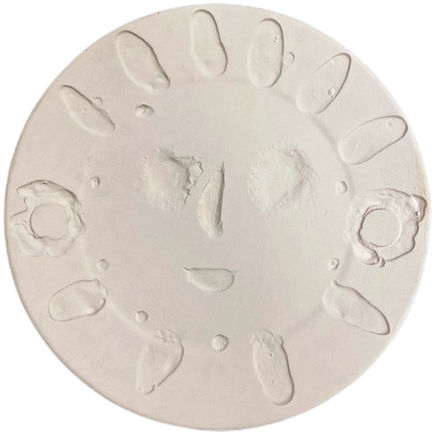 Pablo Picasso – Face with Palms (1956) | Madoura Ceramic