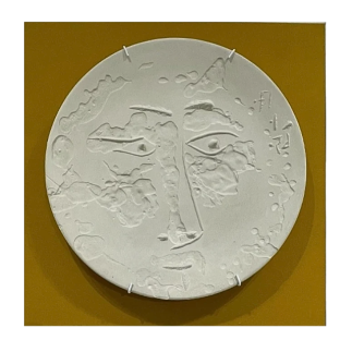 Pablo Picasso – Visage de trois quarts (1965) | Madoura