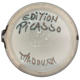 Pablo PICASSO (1881-1973) – MADOURA. TÊTES. 1956.