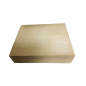 Boite en bois gainée de galuchat - Beige