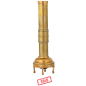 Lampe torche en bronze