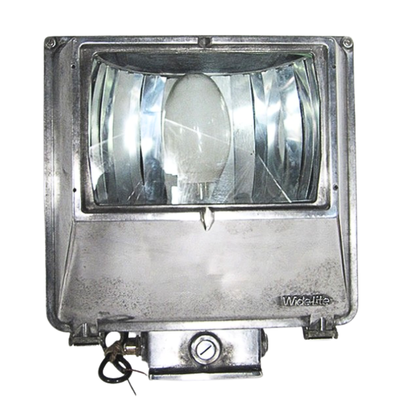 Aluminium square wall lamp