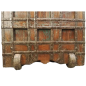 Chest from Gujarat in teak and iron (very big size)
